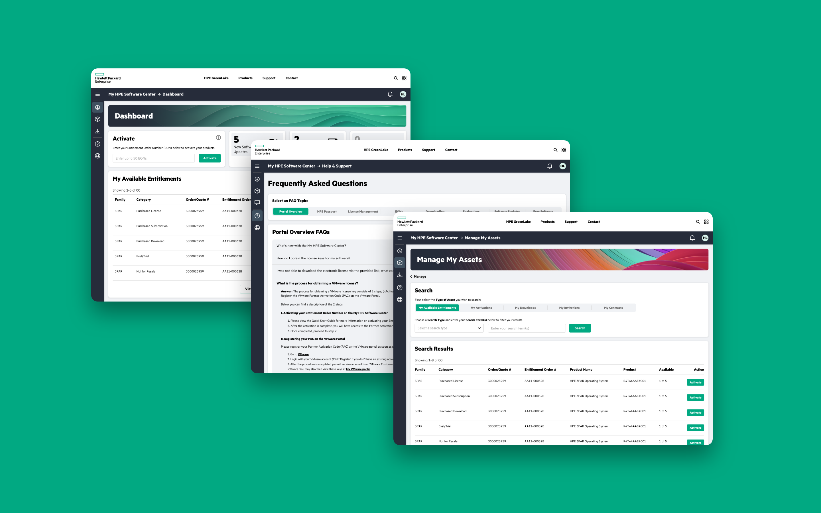 HPE Self-Service Portal