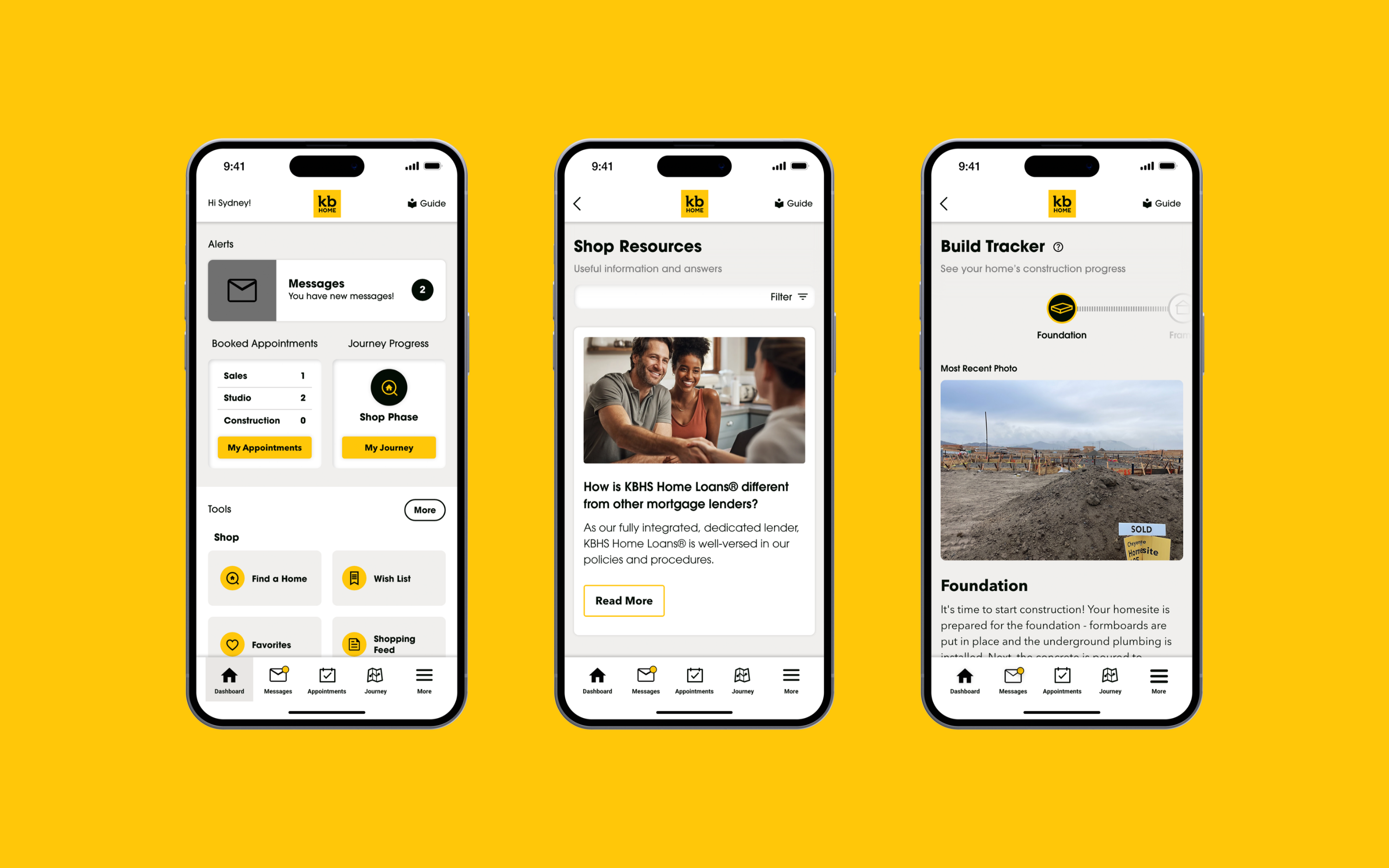 KB Home iOS app